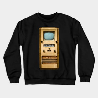 Isolated Vintage TV Crewneck Sweatshirt